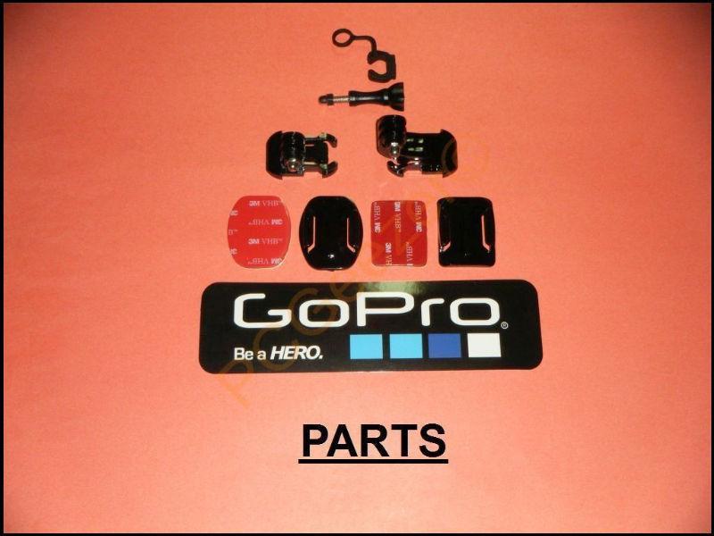GoPro Parts.... Lens Caps - Knobs - J Hooks - Decals - Anti Fog