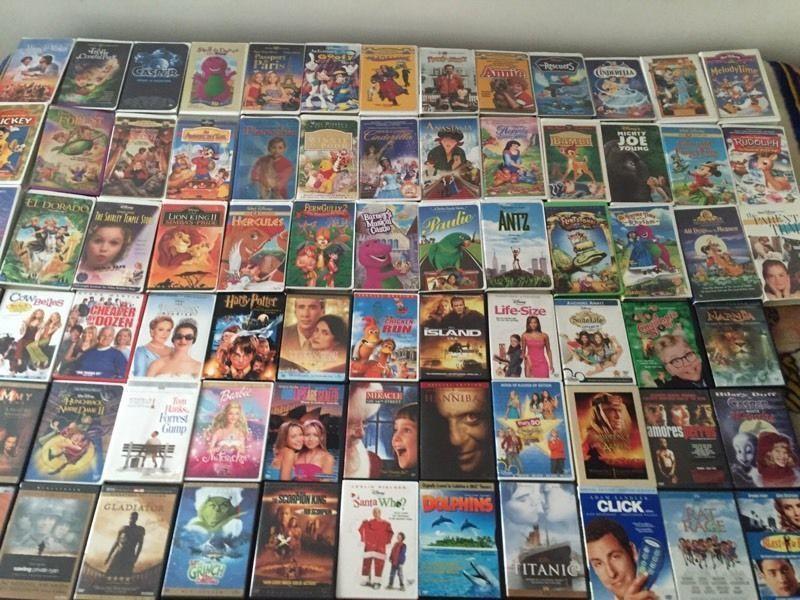 Movies!! DVDs and VHS tapes for sale