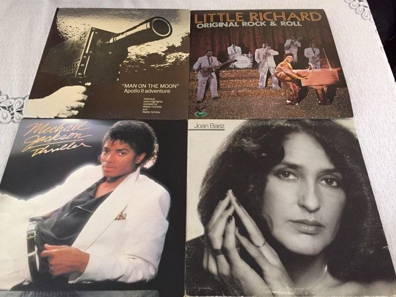 4 vinyl records