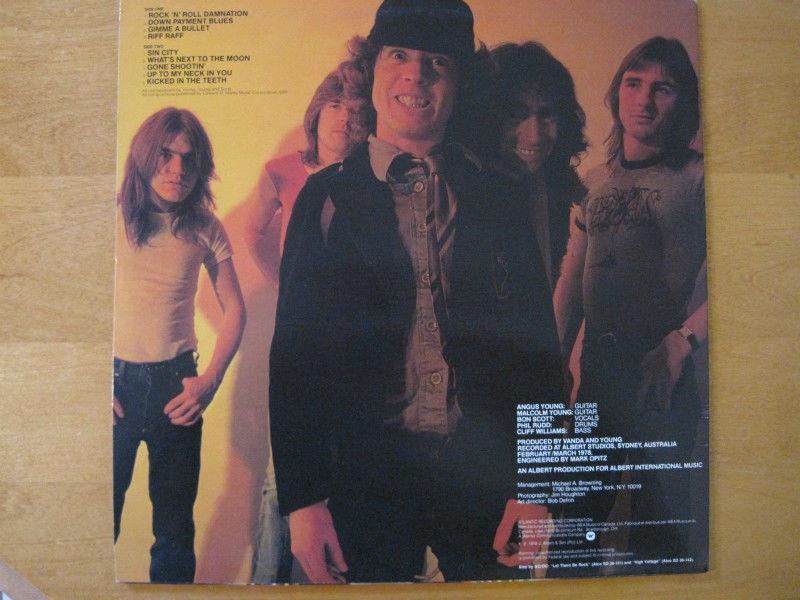 VINYL LP - AC/DC - POWERAGE - 