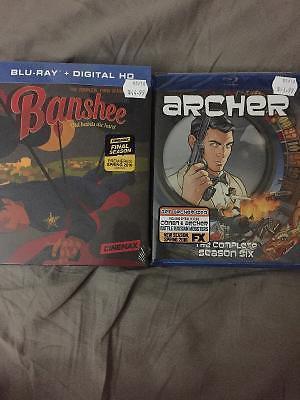 2 brand new blu Rays. Archer and Banshee
