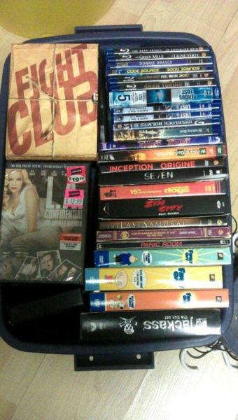 Big Quality Bluray & DVD lot - Accepting Top Offer Tonight!