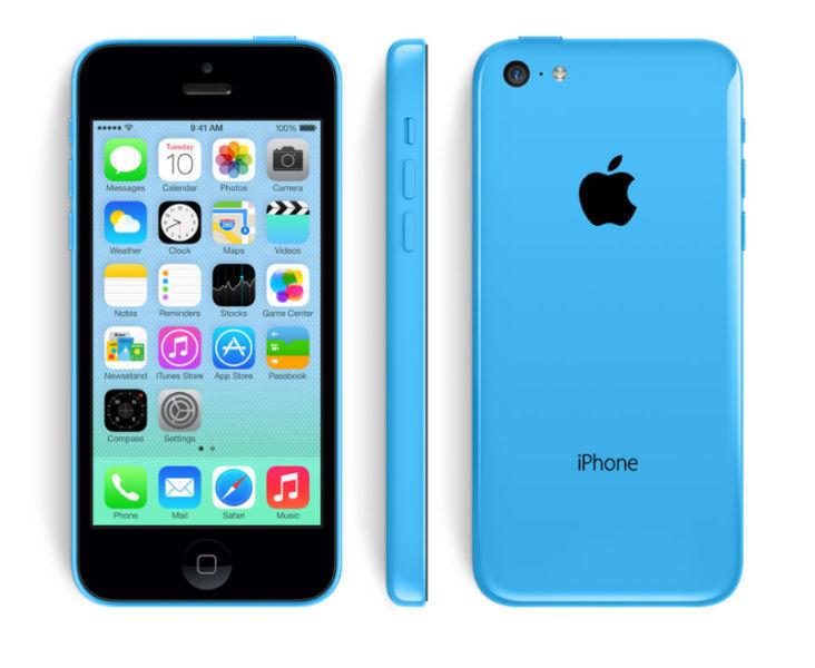 Apple iPhone 5C - 8GB - Blue (Fido) Smartphone