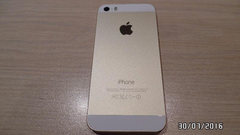 iPhone 5s 16gb - Gold **Perfect Condition**