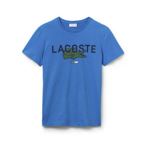 Lacoste Logo Graphic Crew Neck Men Tee - Brand new with tag