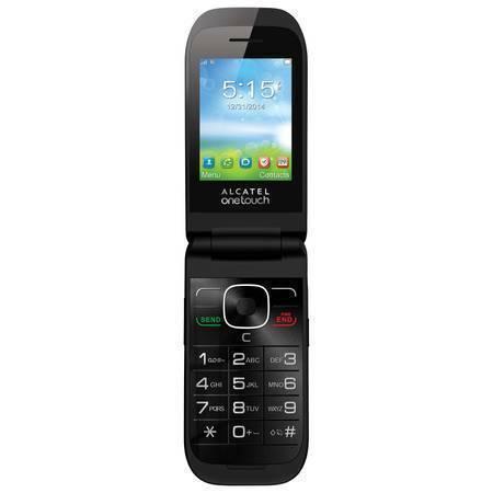 Alcatel OneTouch A392A Flip Phone and Case