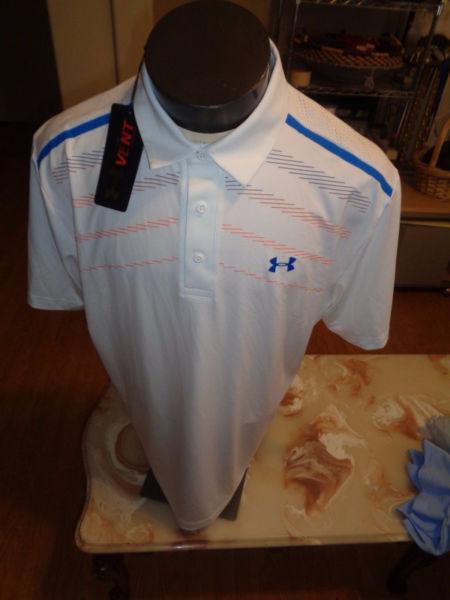 New UnderArmour Vent Polo