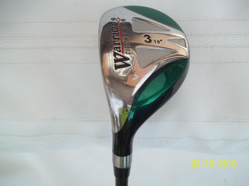 Warrior Golf Left Hand Hybrid 19º 
