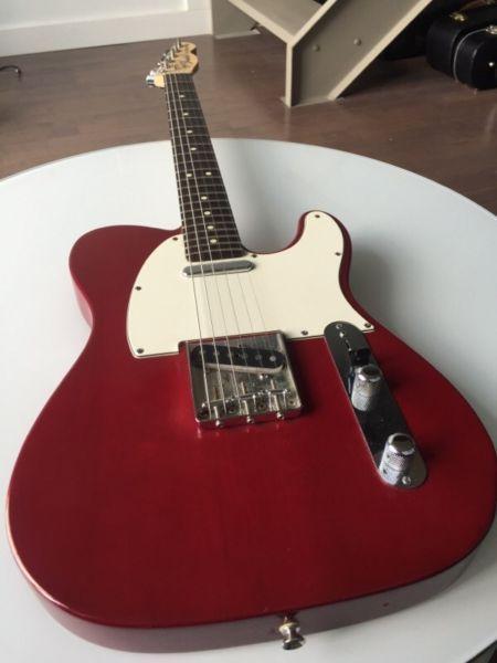 Fender USA Telecaster 2007 Red Wine (With Fender Hard Case)