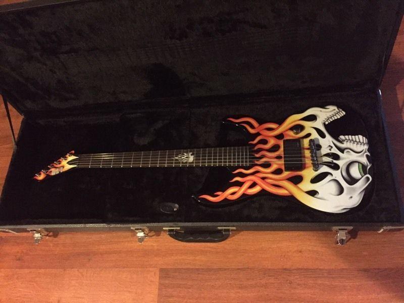 ESP ltd Screaming Skull with OHSC **Cash or Trade**