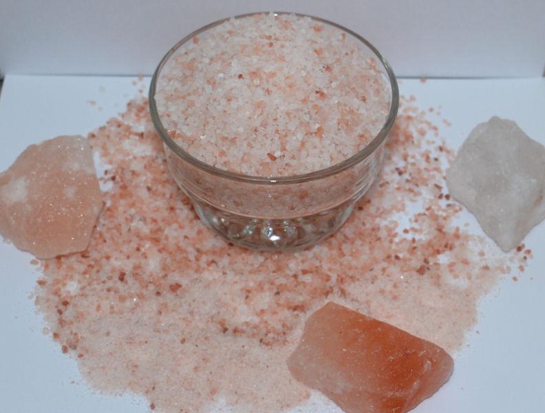 100% Organic & Pure Pink Himalayan Crystal Salt