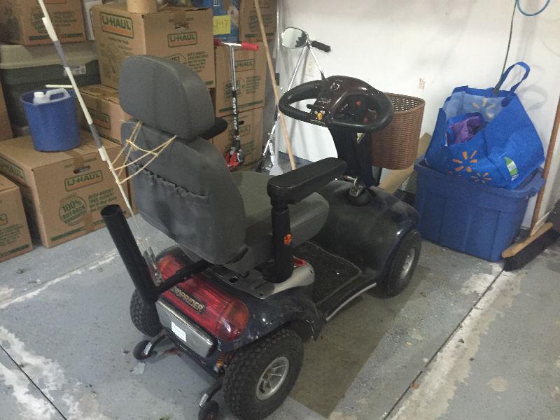 4 wheel mobility scooter $750
