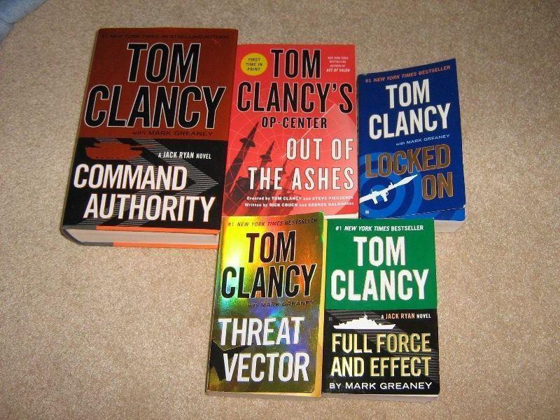 TOM CLANCY BOOKS