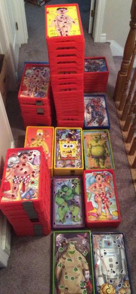 Huge lot of 80+ OPERATION GAME BOARDS...BOARDS ONLY..ARTS/CRAFTS