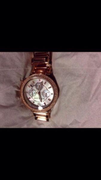 MK rose gold watch (mother of pearl) BRAND NEW