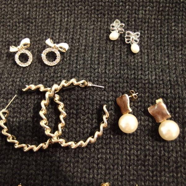 NEW EARRINGS each one $10 all NEW NEW condition (no chips, no