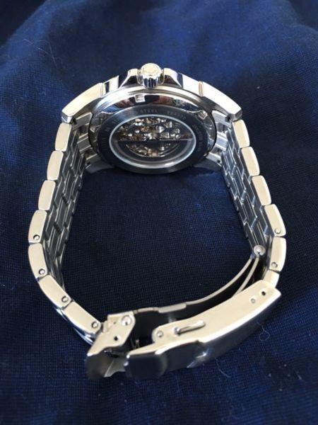 Bulova Automatic Skeleton Watch (Like New!!)