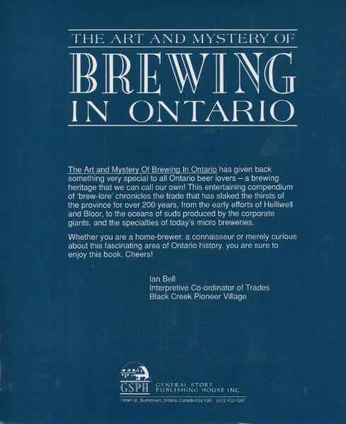Art & Mystery of BREWING IN  Ian Bowering - Beer History