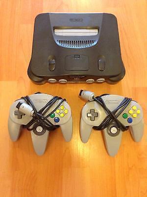 N64, 2 Controllers and Excite Bike 64