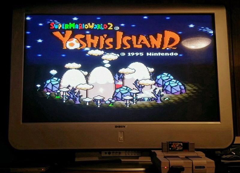 Super Mario World 2 : Yoshi's Island (Super Nintendo)