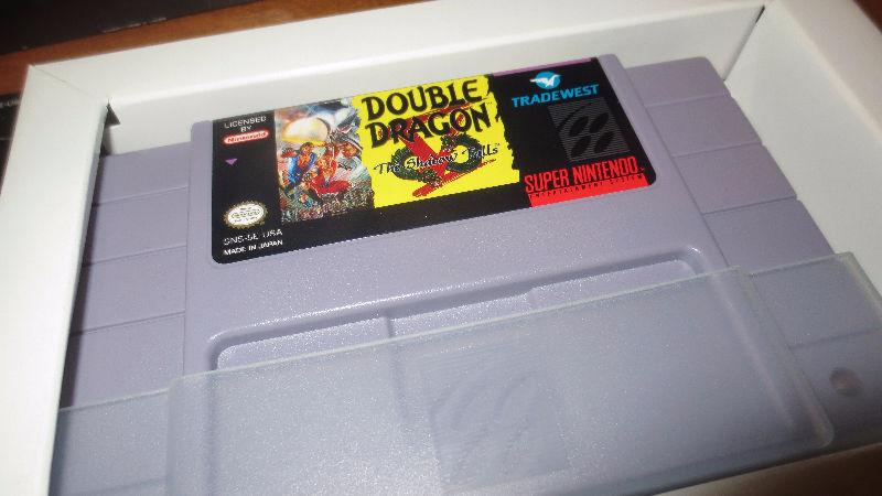 SNES Nintendo Game Double Dragon In box with manual