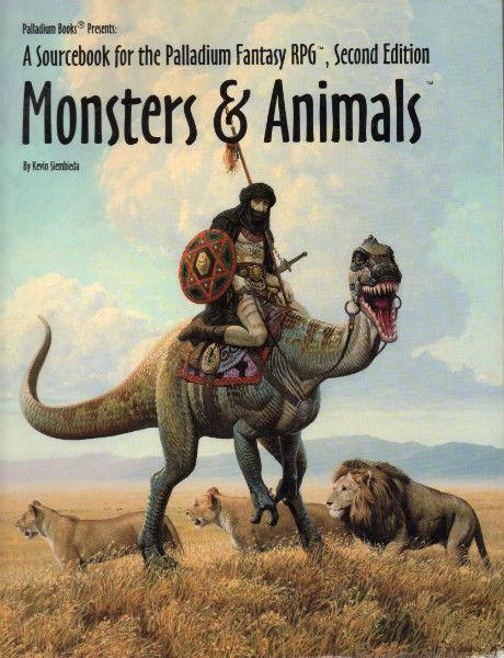 MONSTERS & ANIMALS: RPG Palladium Fantasy Sourcebook, 2nd ed