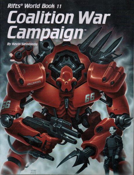 RIFTS WORLD BOOK 11: COALITION WAR CAMPAIGN Kevin Siembieda 1996