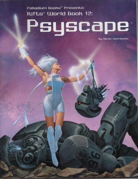 RIFTS WORLD BOOK 12: PSYSCAPE - Kevin Siembieda - 2001