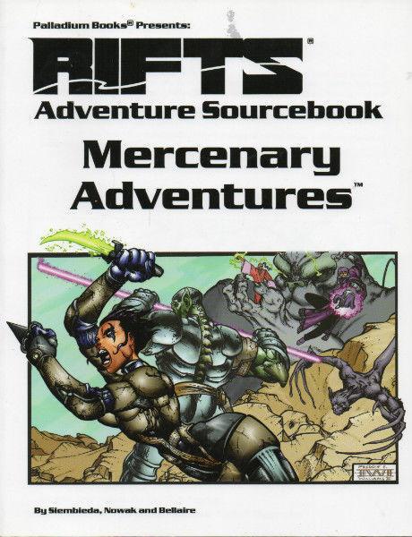 RIFTS: MERCENARY ADVENTURES - Adventure Sourcebook - Siembieda