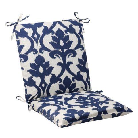 PILLOW PERFECT INDOOR/OUTDOOR BOSCO SQUARED CHAIR CUSHION- mnx