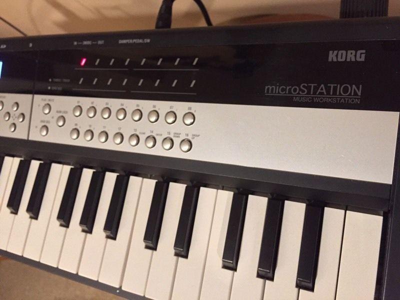 Korg MicroSTATION 61-key Synthesizer