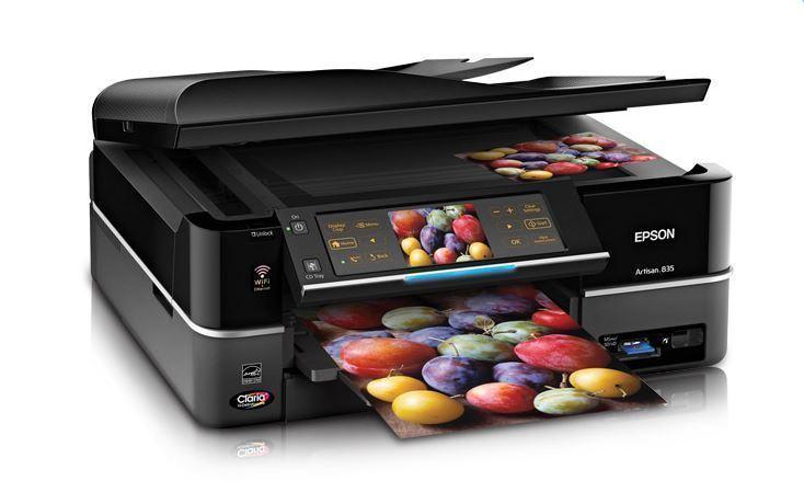 Epson Artisan 835 All-in-One Duolex WIFI Photo Printer Like New
