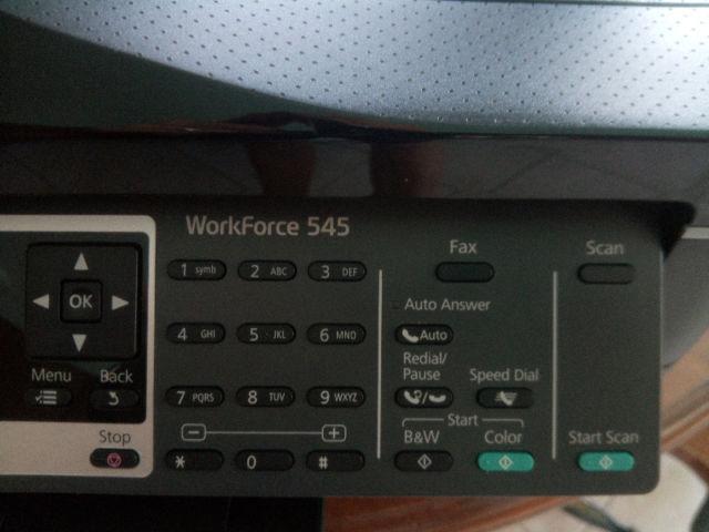Epson WorkForce 545 All-in-One WiFi Printer Like New