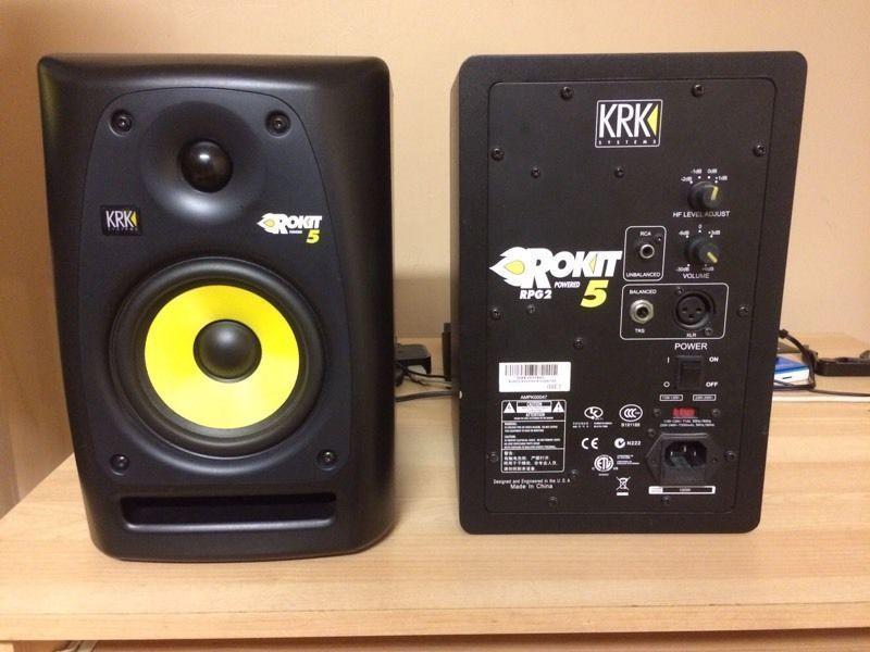 KRK Rokit 5 G2 Studio Monitors