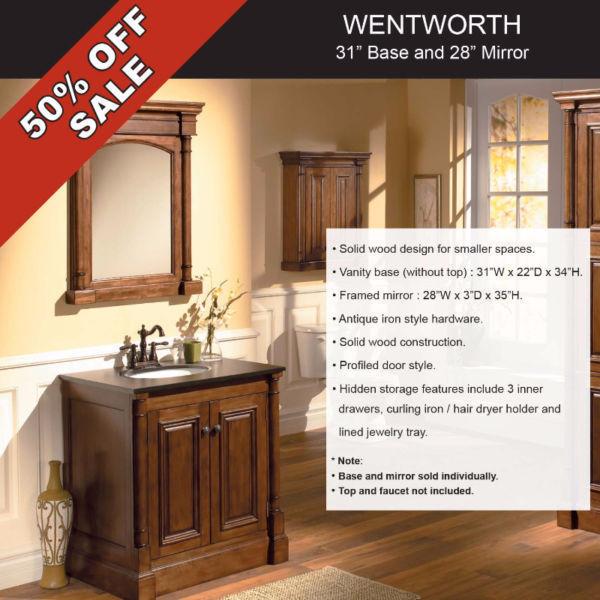 WENTWORTH 31'BASE AND 28' MIRROR