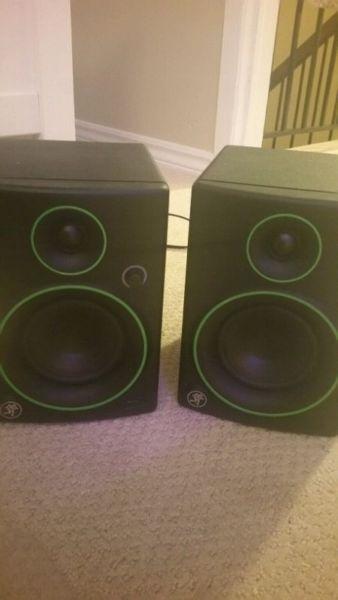 mackie CR4 speakers 150$!!