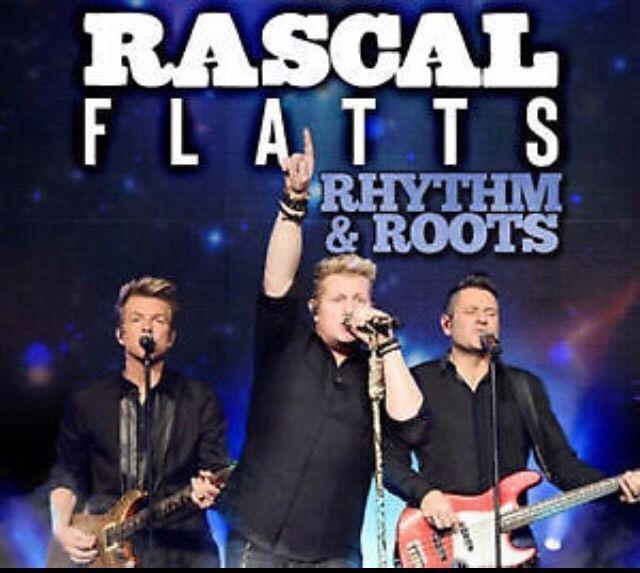 Great Floor Seats! Pair of Rascal Flatts Tickets