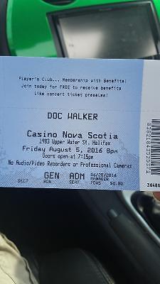 Pair of Doc Walker tickets