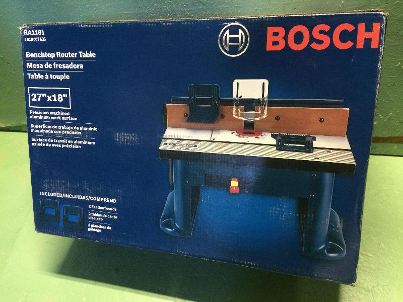 BOSCH Benchtop Router Table RA1181