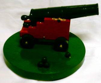 Wooden Cannon with Balls, Homemade Replica, Asking just $5.00