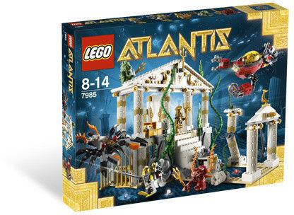 LEGO ATLANTIS 7985 City of Atlantis BRAND NEW SEAL PIECE OF ART