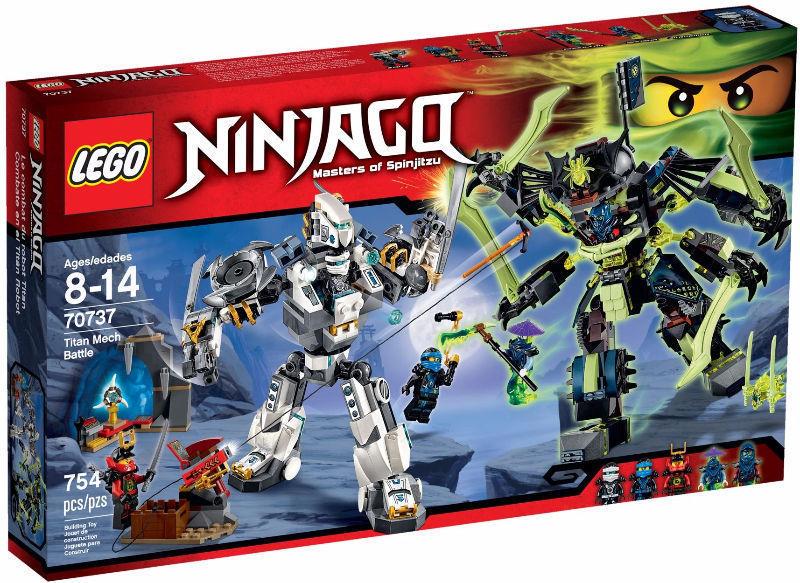 LEGO NINJAGO 70737 Titan Mech Battle Brand New Sealed in Box