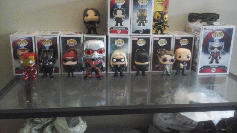 Pop figurines Marvel/Antman