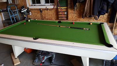 4×8 Brunswick pool table slate