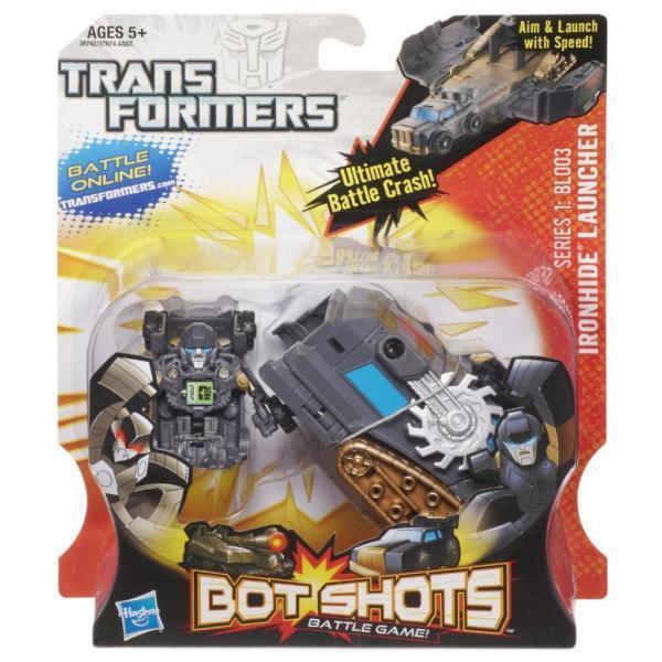 Transformers Bot Shots Battle Game Series 1 Ironhide Launcher