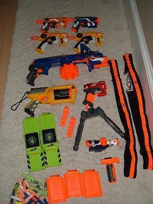 Nerf Collection and Accessories