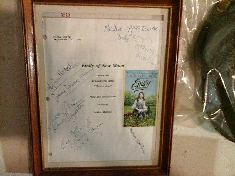 Emily of New Moon Autographed Script