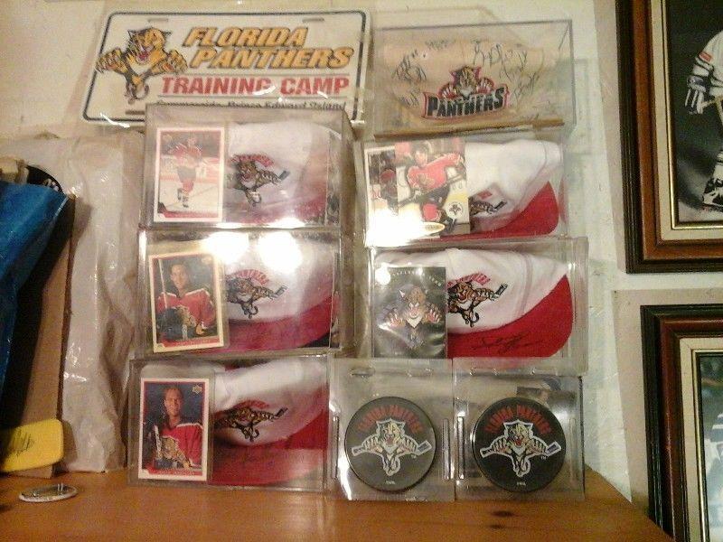 Florida Panthers Autograph Collection