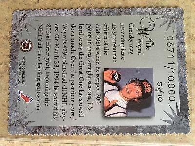 Wayne Gretzky card 06711/10000