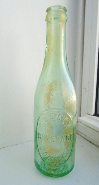 Antique 1920's Sussex Beverage Company Soda Pop Bottle